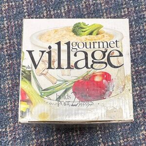 Gourmet Village dip chiller new in box